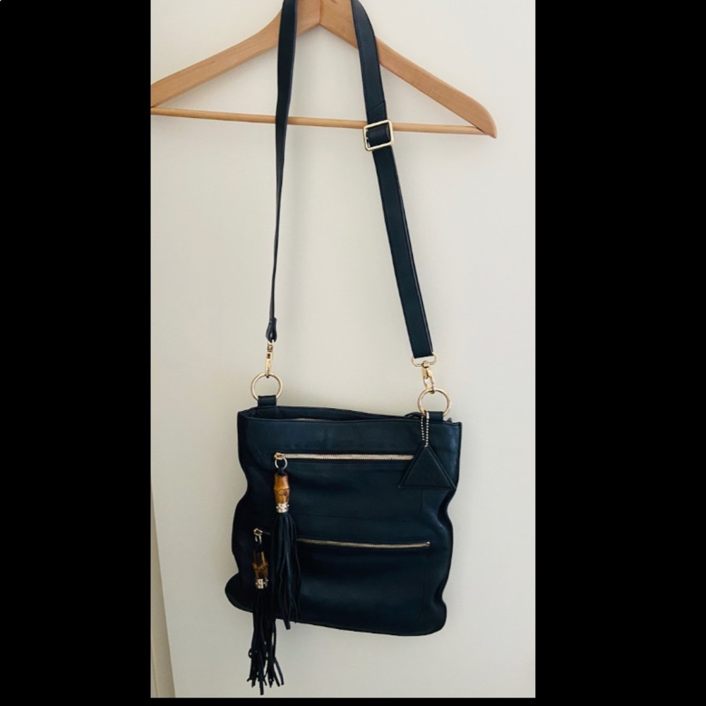 SORIAL NY Leather Crossbody Bag